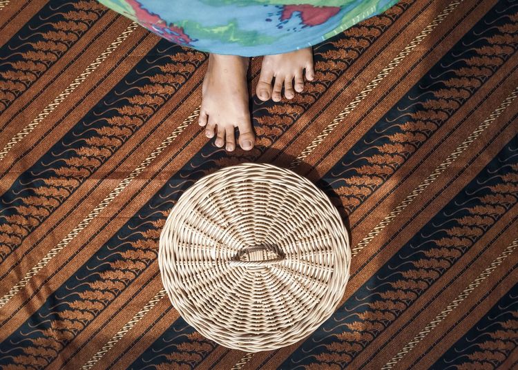 Batik comes from java, indonesia. on october 2, 2009, unesco designated batik as a world heritage.