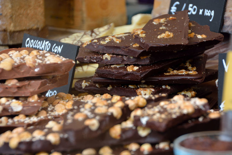 Close-up of chocolate cake