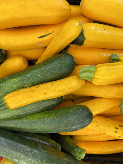 Full frame shot of summer vegetables
