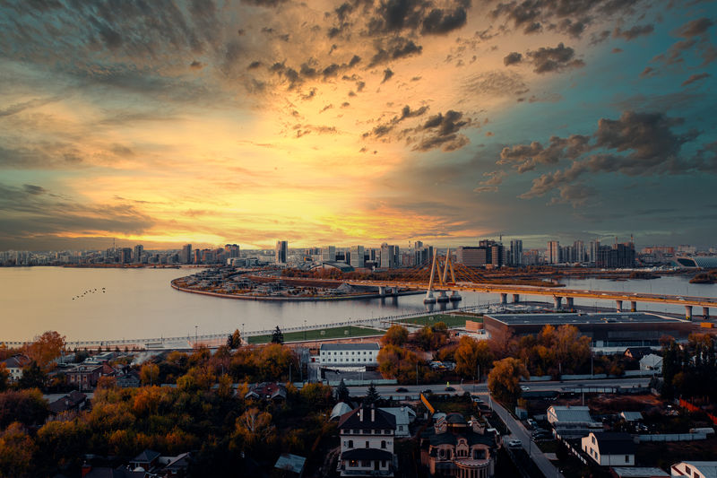 Kazan at sunset