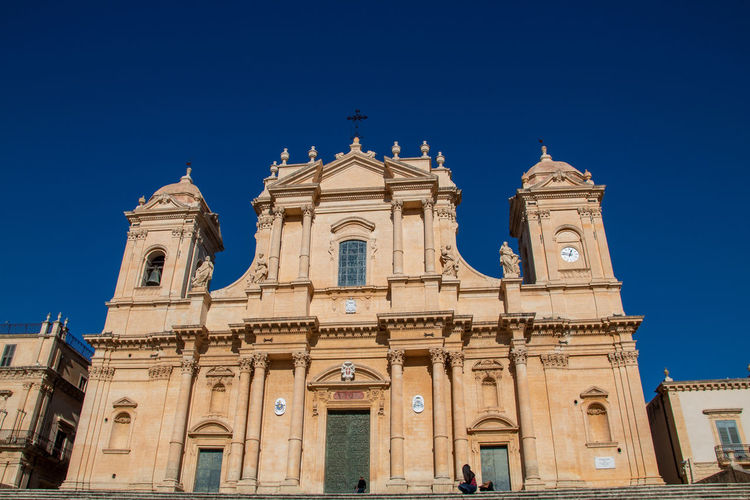 The cathedral of san nicolò in noto