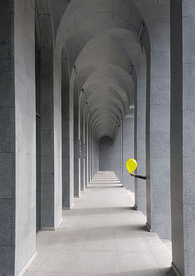 Corridor of building