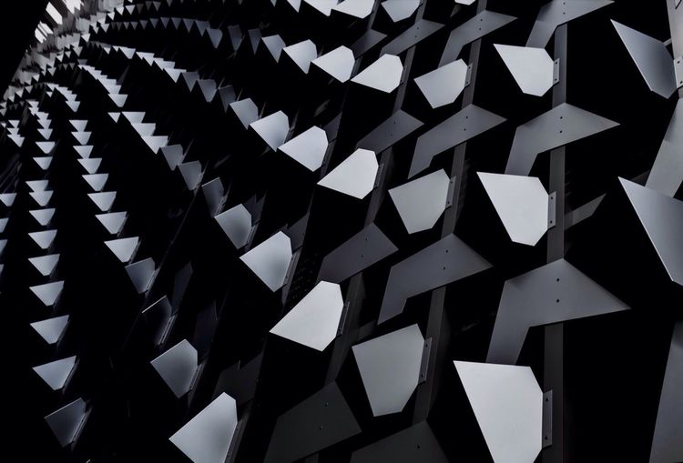 Full frame shot of patterned wall