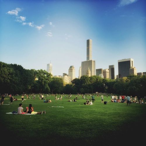 People at park