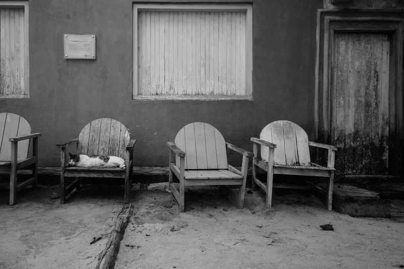 Interior of abandoned house