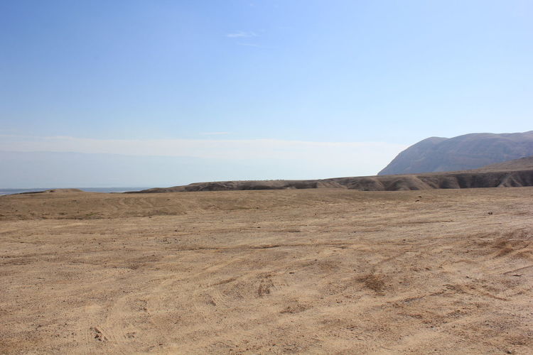 Landscape against sky at wadi og