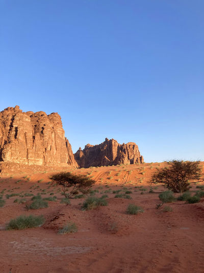 Rock formations in tabuk region northern part of the kingdom of saudi arabia