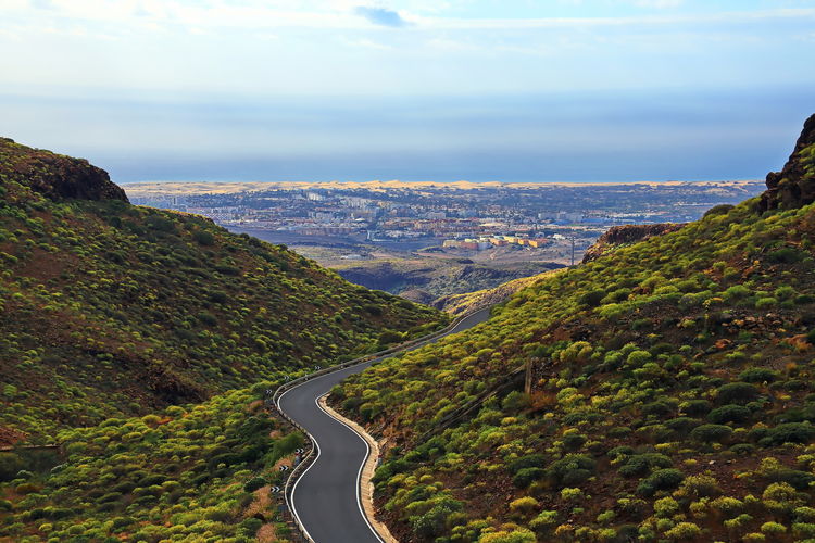 Degollada de la yegua is a plateau in gran canaria