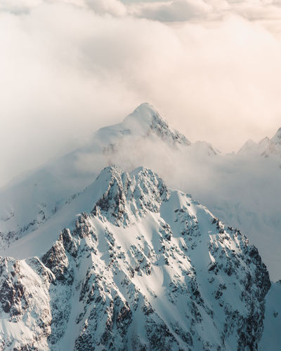 Above the olympic national park 