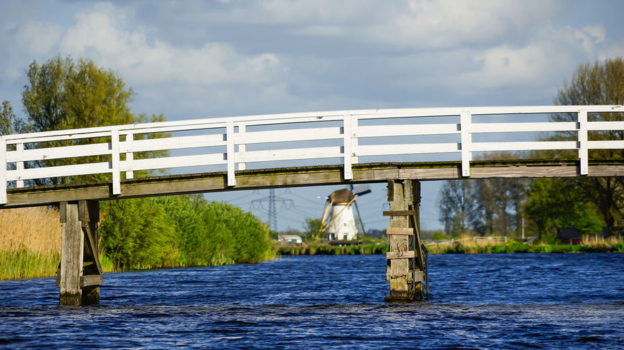 Scenic view of river against sky