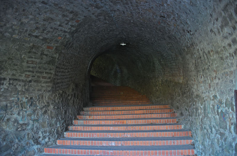 Staircase in old building