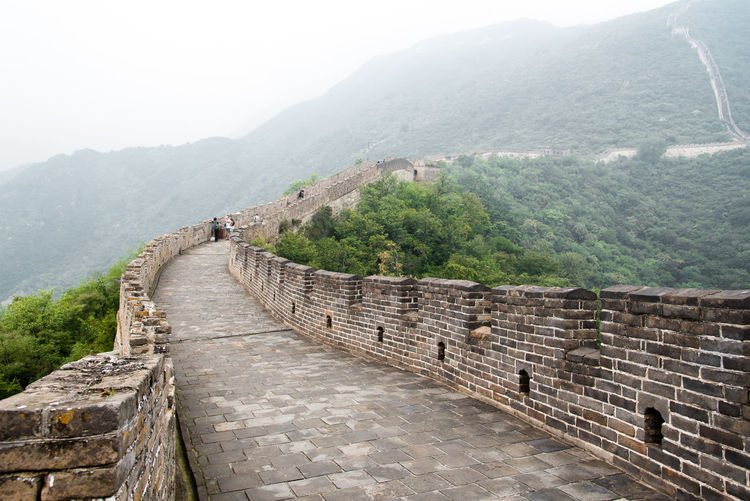 Great wall of mountain