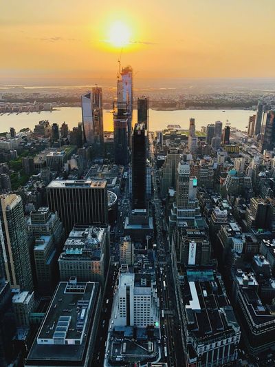 New york sunset