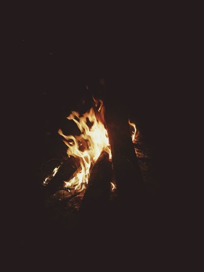 Fire in the dark