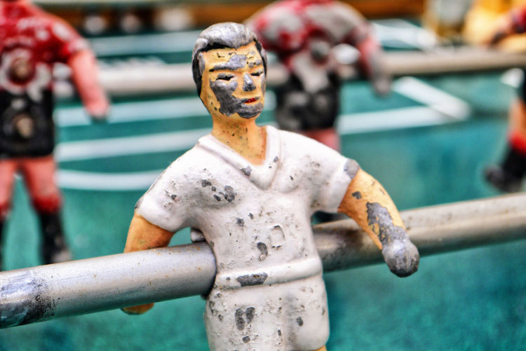 Close-up of statue