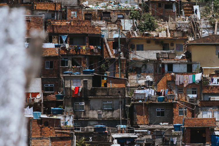 Full frame shot of buildings in city