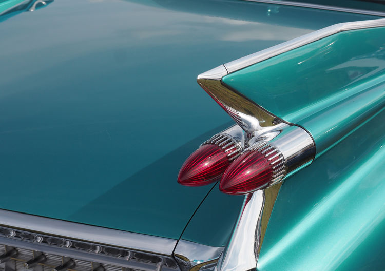 Close-up of vintage car