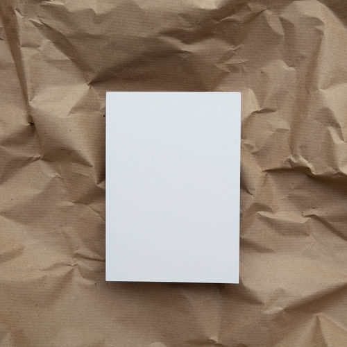 Close-up of blank paper