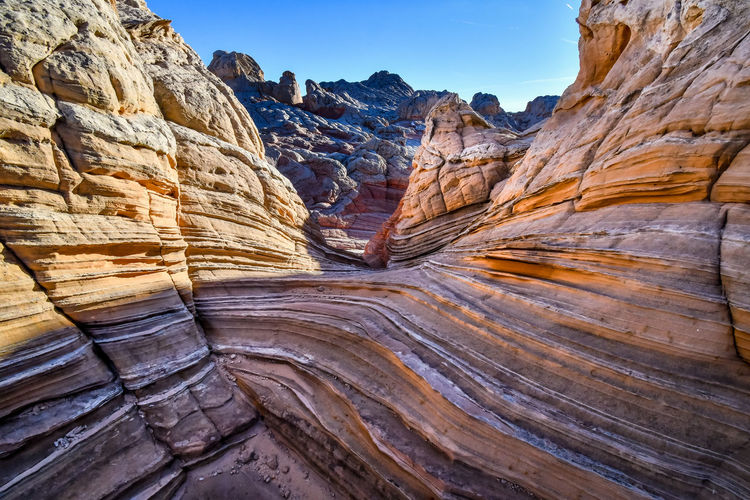 White pocket area of paria canyon-vermillion cliffs wilderness area
