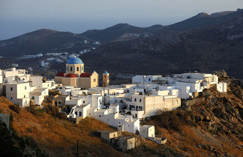 View of chora in serifos