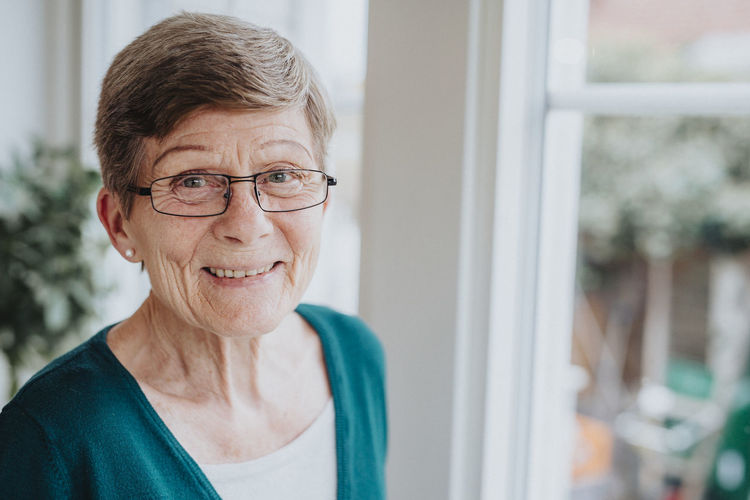 Portrait of senior woman
