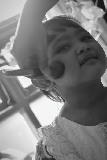 Portrait of cute girl