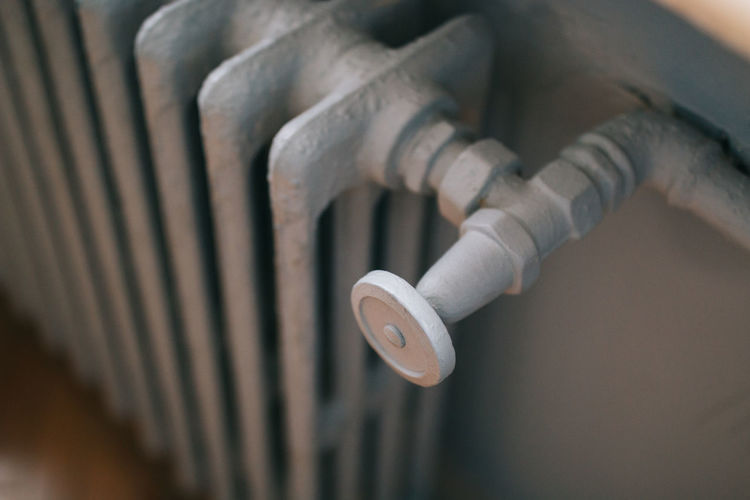 Close-up of radiator