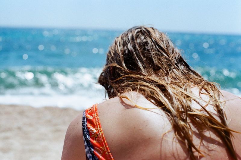 Girl by the sea