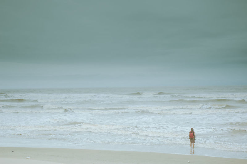 Alone on the baexh