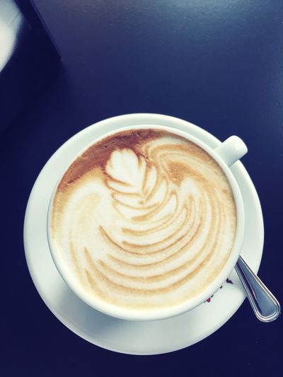 Coffee cup of cappuccino