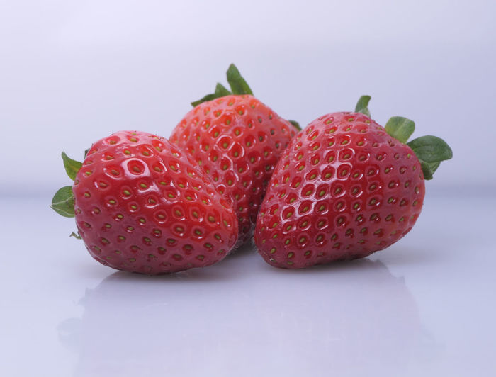 Close-up of strawberries