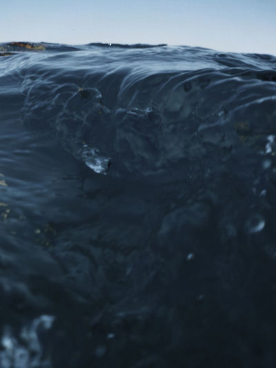 Close-up of wave