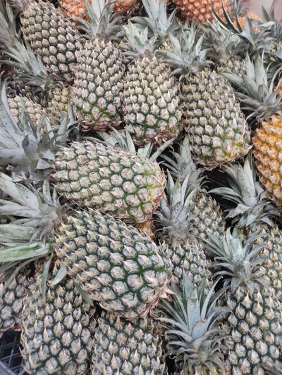 Full frame shot of fruits for sale in market