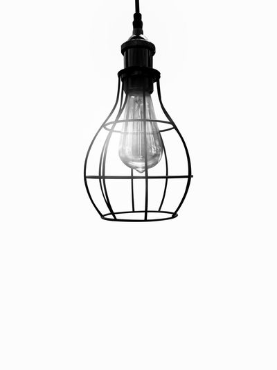 Close-up of illuminated lamp