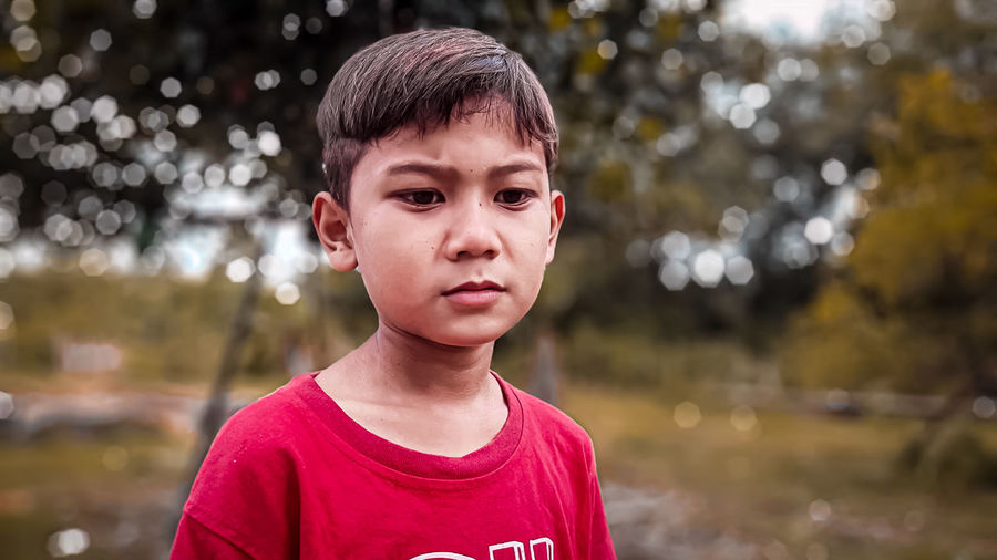 Portrait of boy