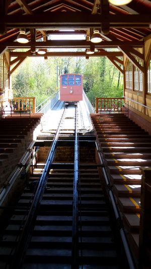 Low angle view of stairs