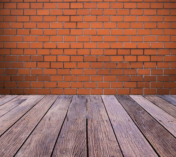 Wooden wall of building