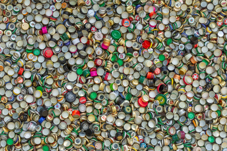 Full frame shot of multi colored stones