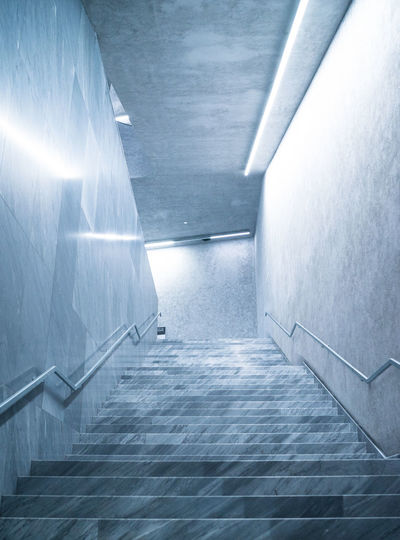 Staircase in corridor