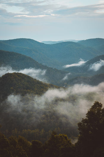 Appalachian mountains in west virginia