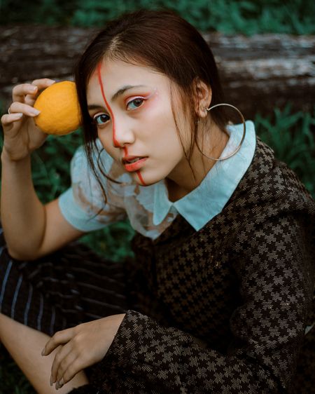 Portrait of a young woman