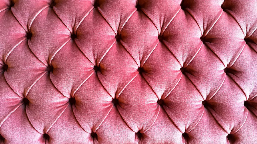 Full frame of leather couch