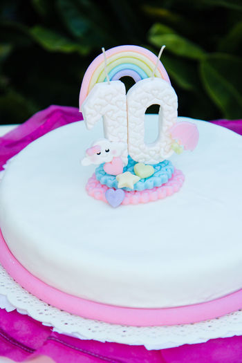 Close-up of cake