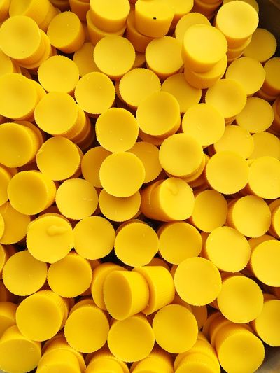 Full frame shot of beeswax