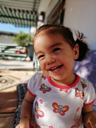 Portrait of a smiling boy