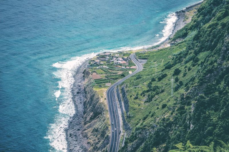 The road, madeira, portugal, europe