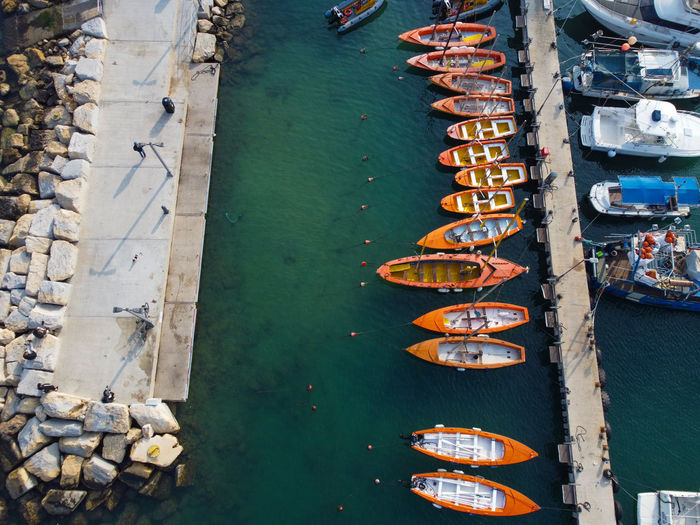 The old yafo port dock for the fishermen's boats
