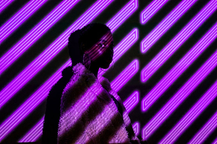 FULL FRAME SHOT OF ILLUMINATED LIGHTING