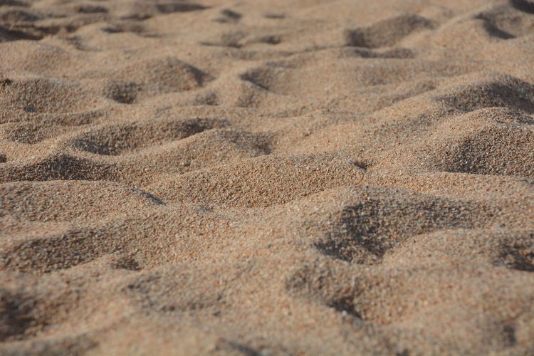 Full frame shot of sand