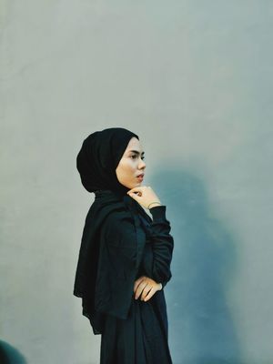Cute girl in hijab